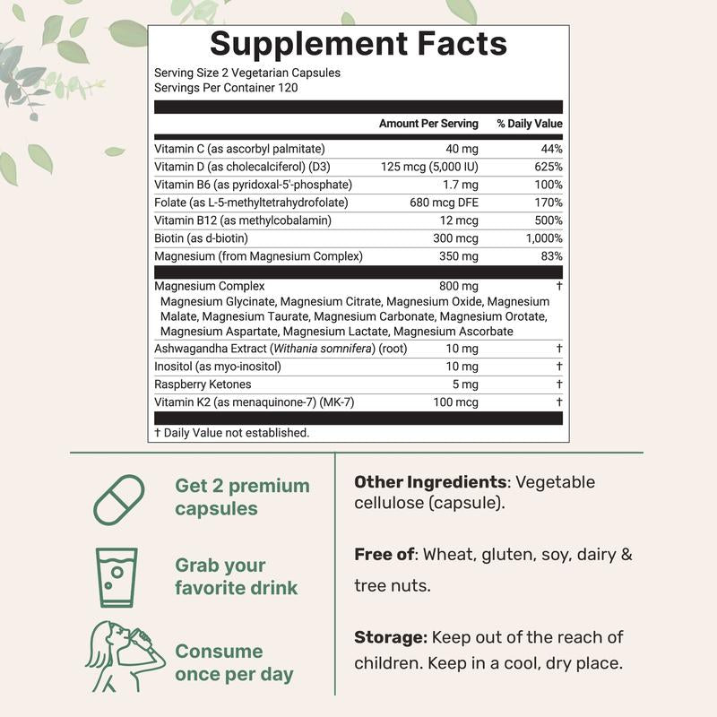 Mavlo Optimal Magnesium Complex for Women