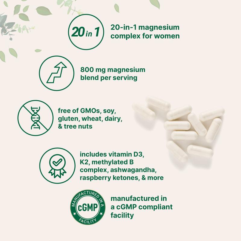 Mavlo Magnesium Complex for Women
